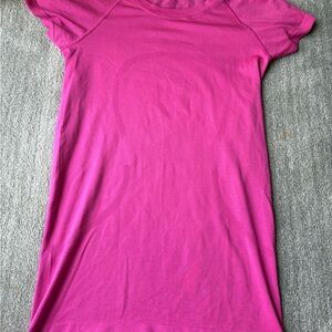 Lululemon Sonic Pink Short Sleeve Swiftly Tech Top